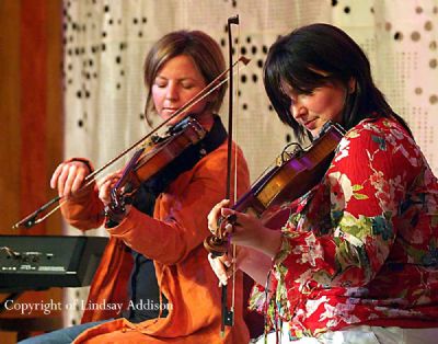 Marianne Campbell and Clare McLaughlin - copyright of Lindsay Addison