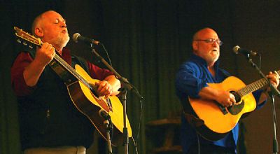 Eric and John in Biggar © of Lindsay Addison